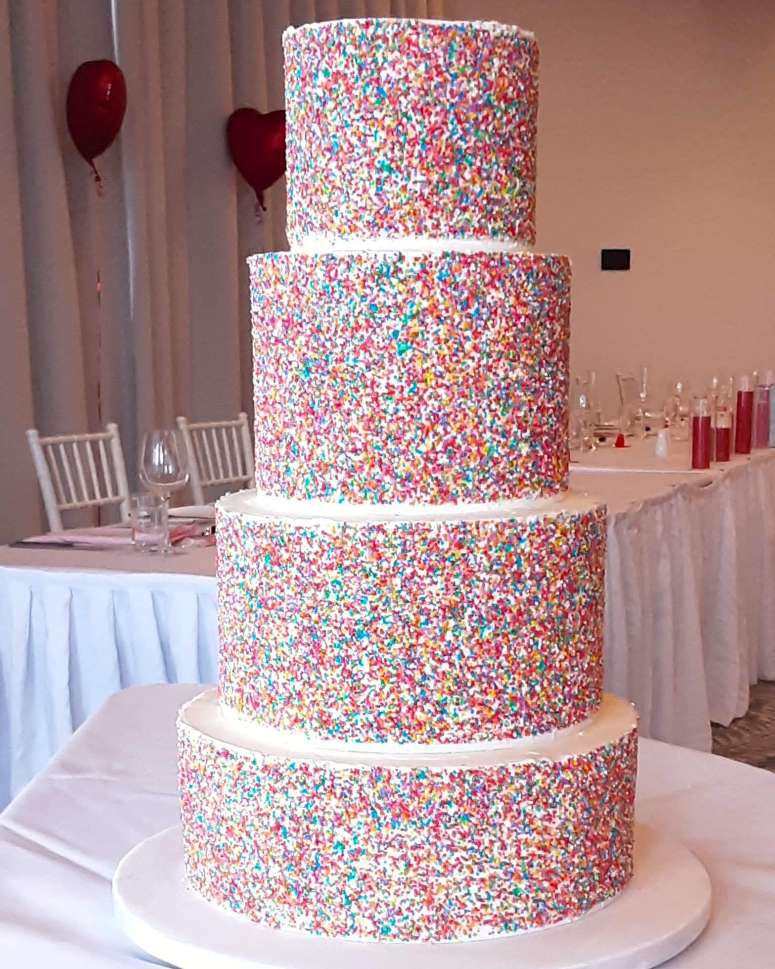 Odette's Cakes and Cookies wedding cake 11