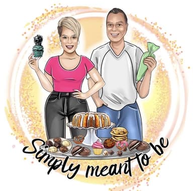 Simply Meant to Be wedding cakes in Perth