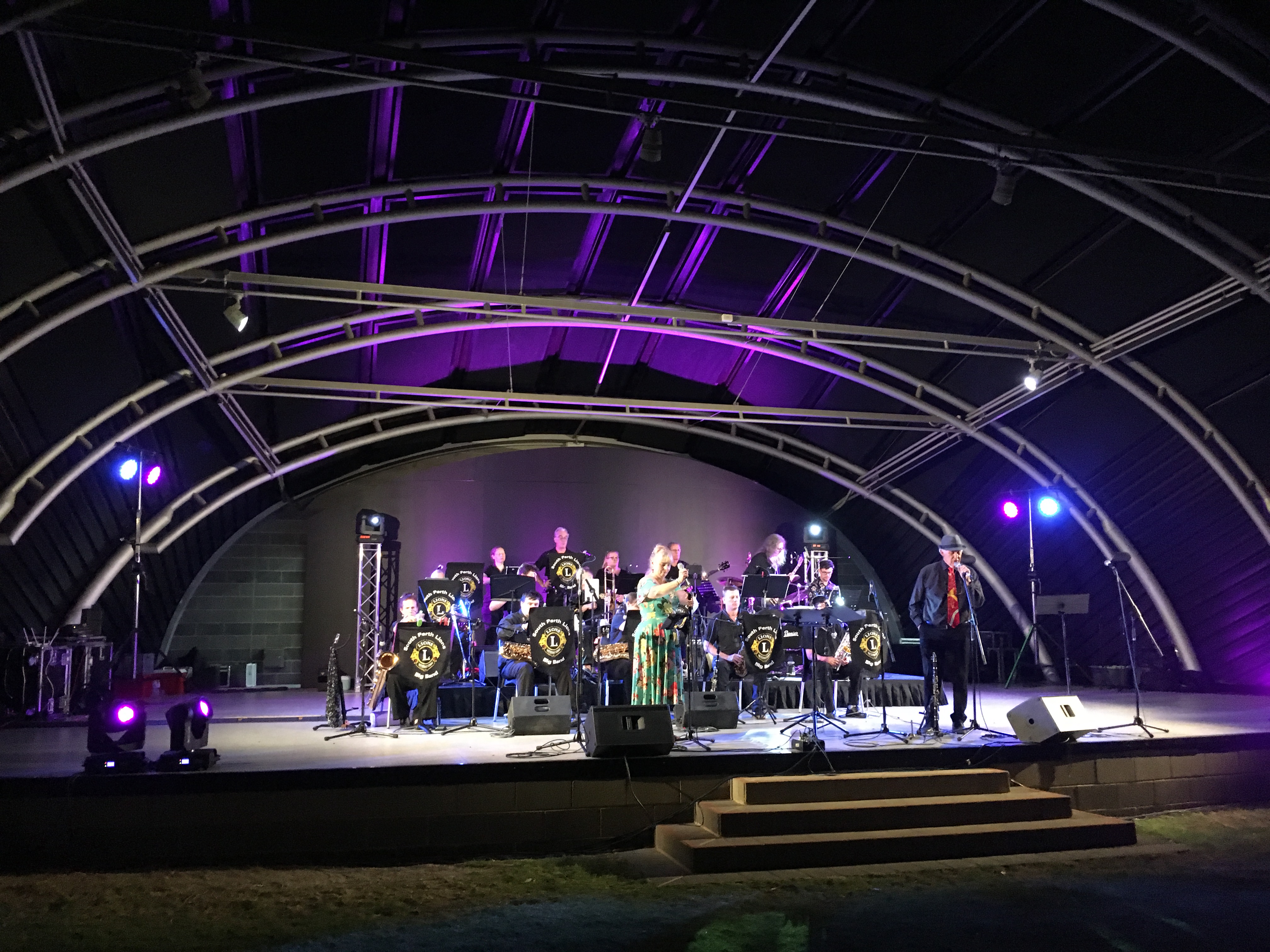 Lions Big Band live performance