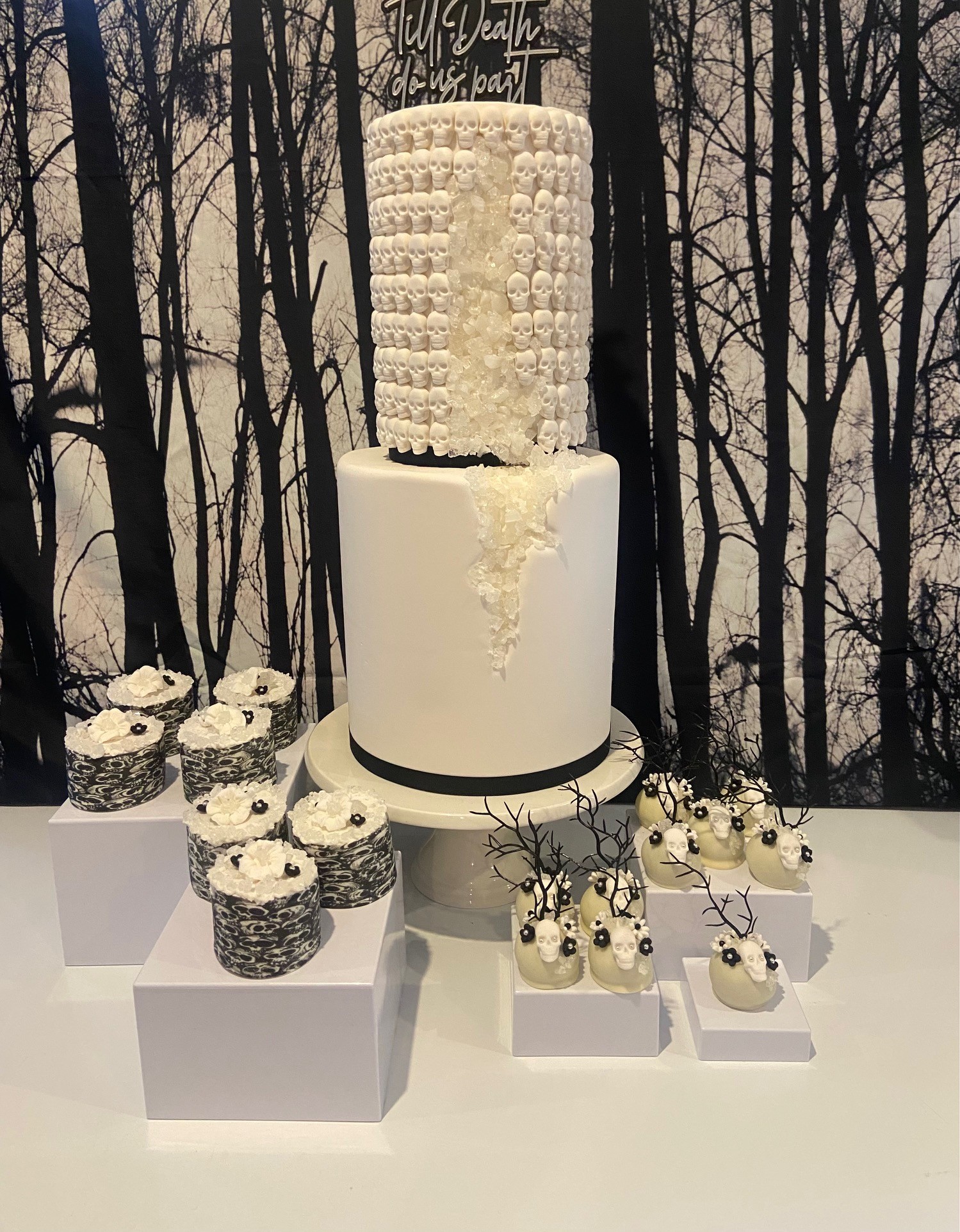 Simply Meant to Be wedding cake 7