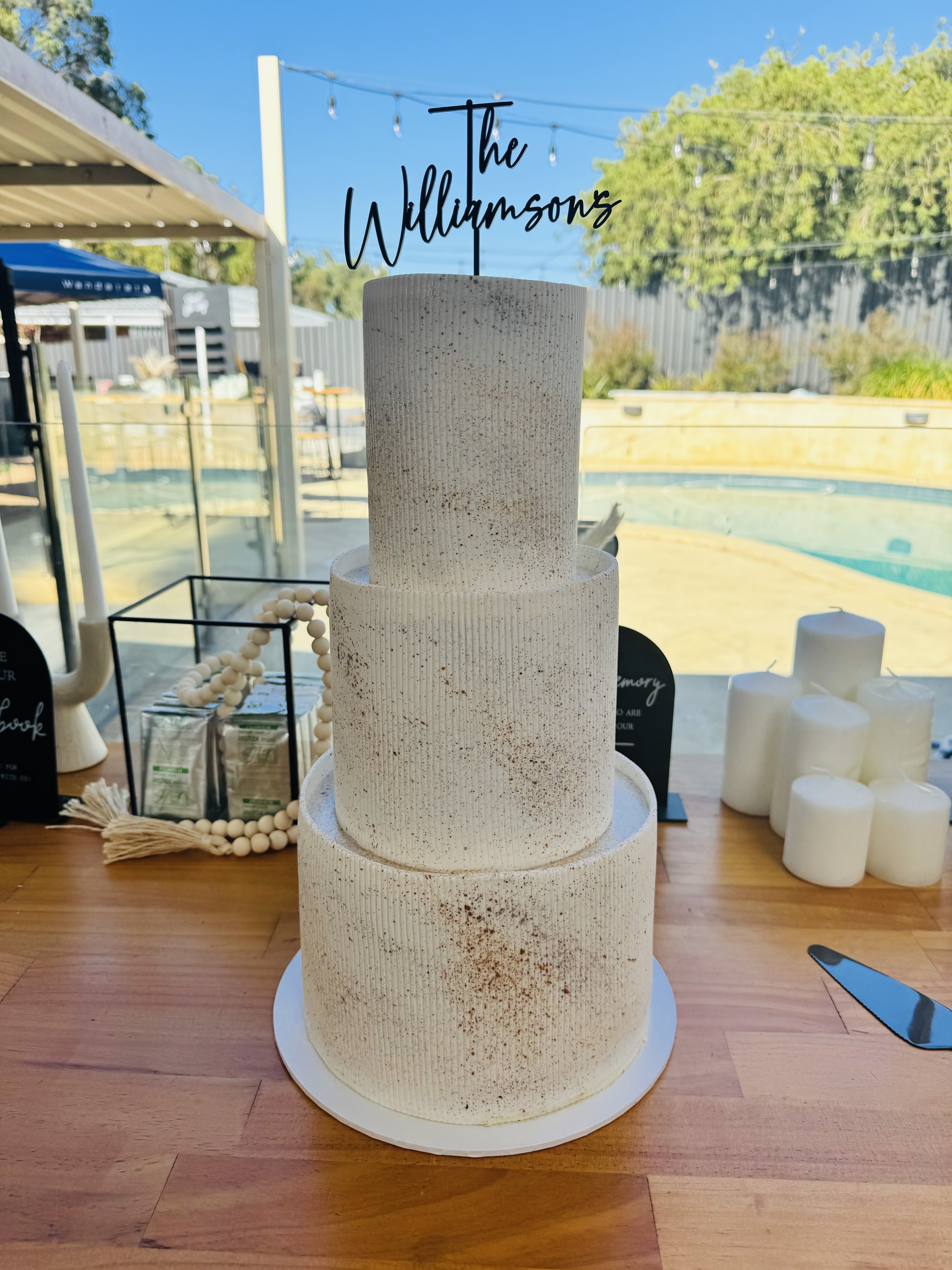 Tannika's Creative Cakes wedding cake 10
